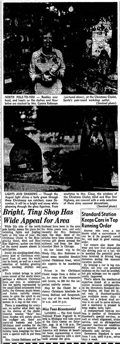 Shangrai-La Motel (Saugatuck Retro Resort) - Aug 1976 Article On Motel (newer photo)